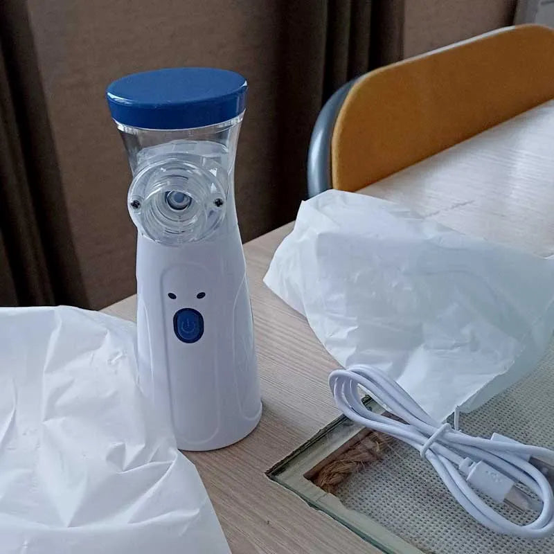 Mesh Portable Nebulizer Machine & Mask for Kids and Adults Mini Inhaler Nebulizer